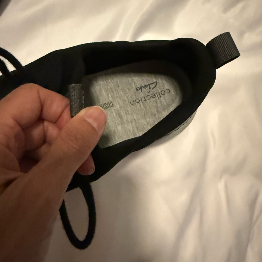 Clarks cushion soft Men's Black Sneakers size 13 - Picture 8 of 8